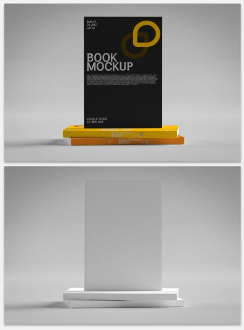 Mock Up of a Book - 442577863