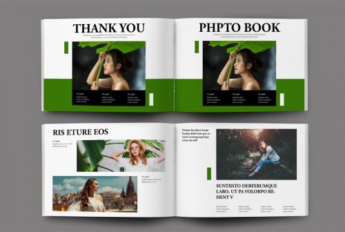 Photo Book Layout Landscape