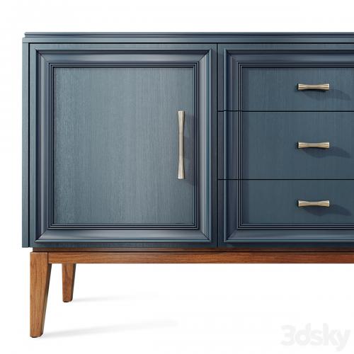 Chest of drawers and bedside table Sacramento Belfan. Nightstand, sideboard