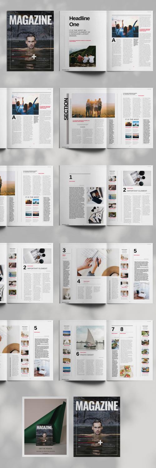 Lifestyle Magazine Layout - 442597341