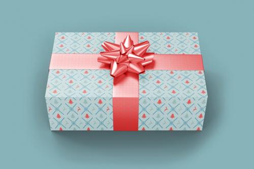 Gift Box Mockup Mockup