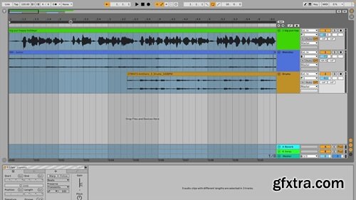 SkillShare Ableton Live Lite 1 Part 1 Creating a 3 Track with Sample Loops and a. i. Vocals Like Nas's Voice