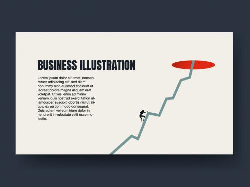 Businesswoman Growth Blog Post Layout - 442613402