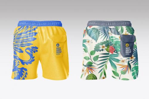 Beach Shorts Mockup