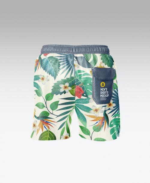 Beach Shorts Mockup