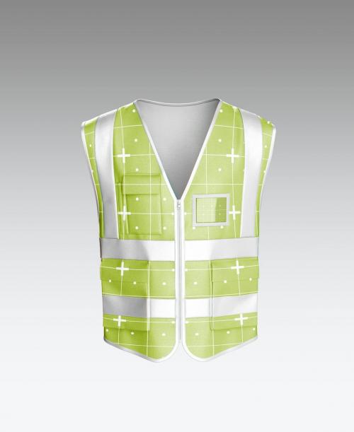 Work Safety Vest Mockup