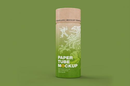 Paper Tube Mockup