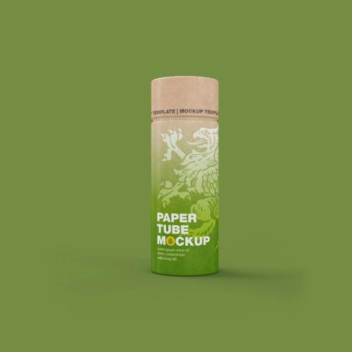 Paper Tube Mockup