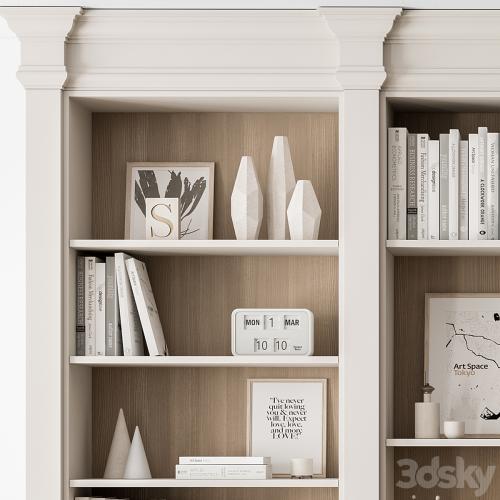 Classic Home Desk and Library Set - Office Furniture 288