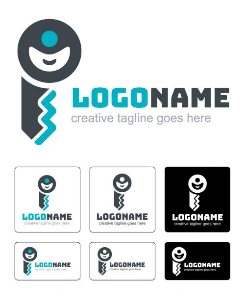 Key Logo Design - 442944421