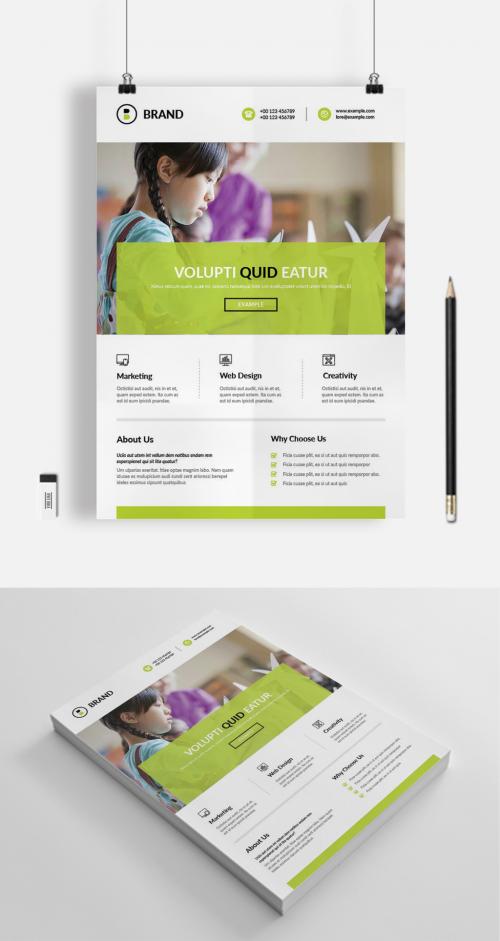 Simple Green Flyer - 442978518