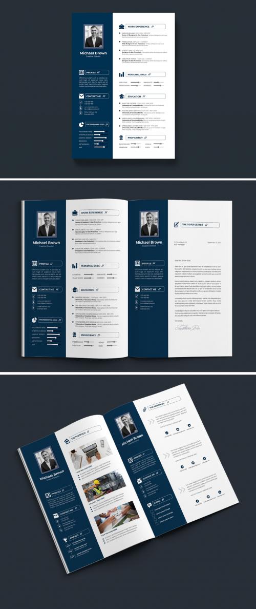 Resume Design Template - 442984269