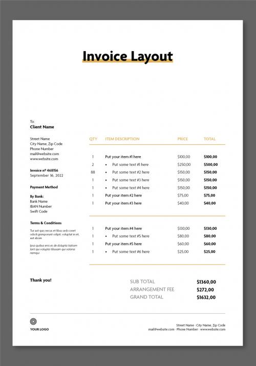 Invoice Payment Layout - 442990861