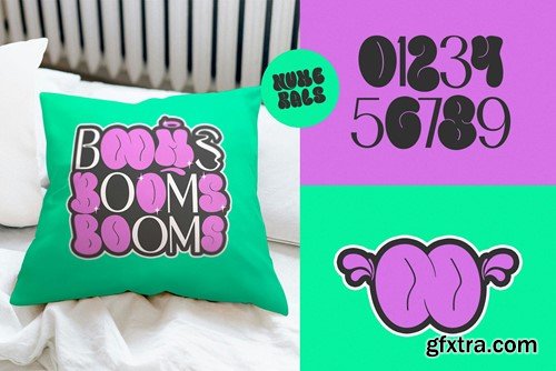 Mamboo Bubble Mix Graffiti Font GF73WE9