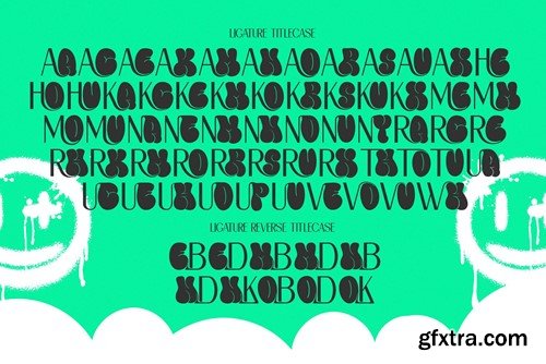 Mamboo Bubble Mix Graffiti Font GF73WE9