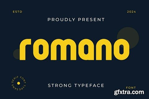 Romano Bold Sans Serif AW3ZLR4