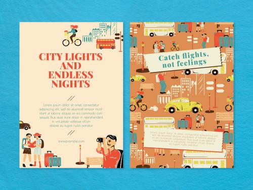 Editable City Tour Travel Poster Layout - 445623099