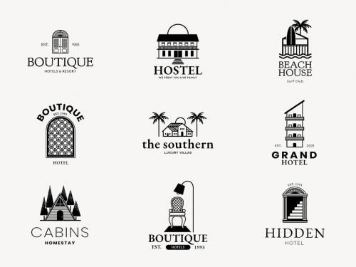 Hotel Logo Business Corporate IDentity Set - 445623108