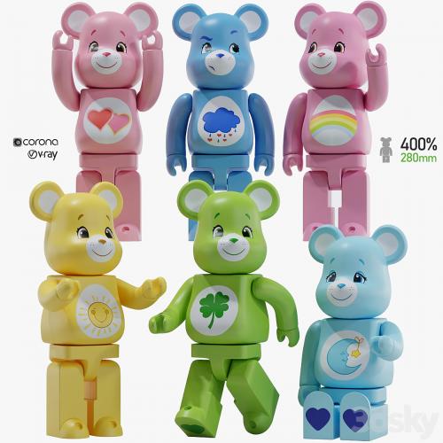 Bearbrick / Care bear / Set