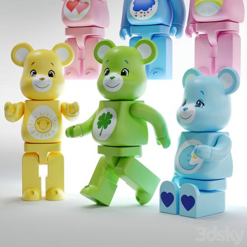 Bearbrick / Care bear / Set