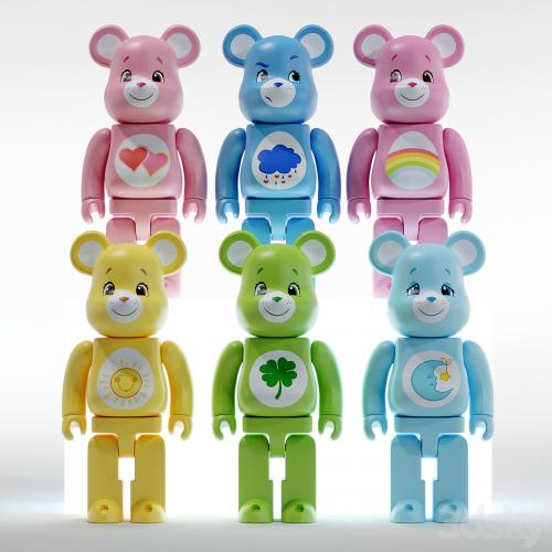 Bearbrick / Care bear / Set