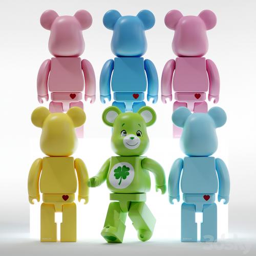 Bearbrick / Care bear / Set