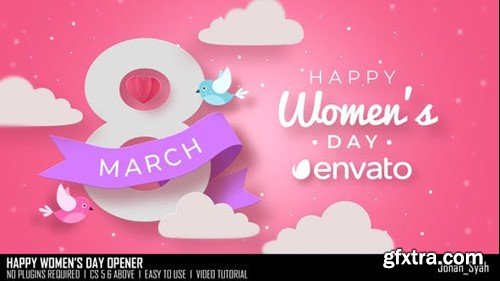 Videohive Happy Women's Day Opener 50868638