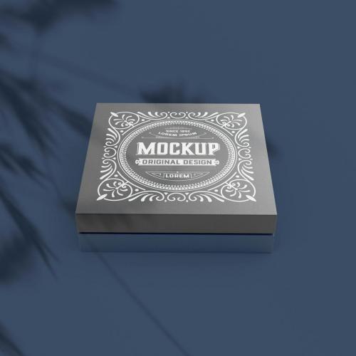 Luxury Cardboard Box Mockup