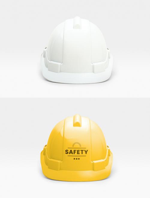 Engineer Hard Hat Mockup - 445639378