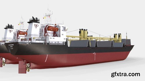 General Cargo Ship 3d model