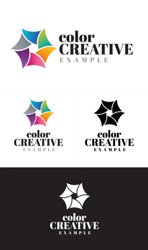 Creative Abstract Colorful Logo - 447304516