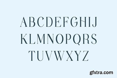 Headmaster Serif Display Typeface HEBXWQF