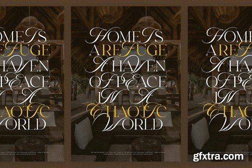 Times Stories Serif and Calligraphy Font Typeface EMR22HY