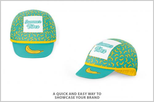 Cycling Cap Mockup