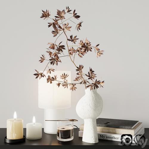 Autumn decorative set