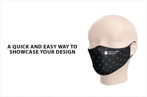 Face Mask Mockup