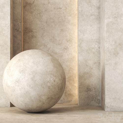 Travertine Texture 4K - Seamless