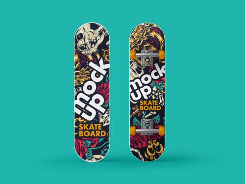 Skateboard Mockup - 447783363