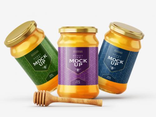 Honey Jar Mockup - 447783407