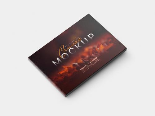 Horizontal Canvas Mockup - 447783433