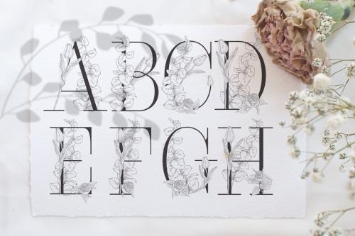 Spring Vibes ~ Floral Alphabet