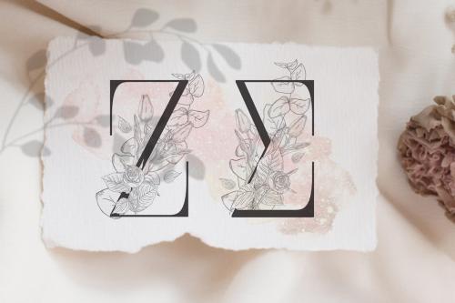 Spring Vibes ~ Floral Alphabet