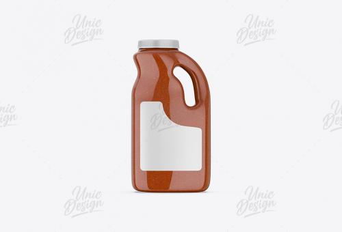 Tomato Sauce Jug Mockup