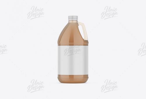 Apple Vinegar Jug Mockup