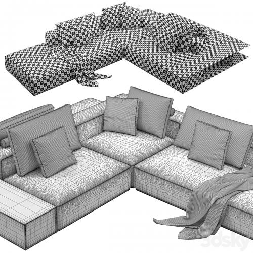 Poliform Westside Sofa set 3