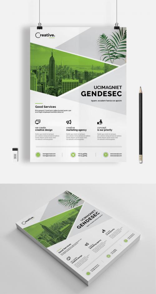 Green Business Flyer - 447789347