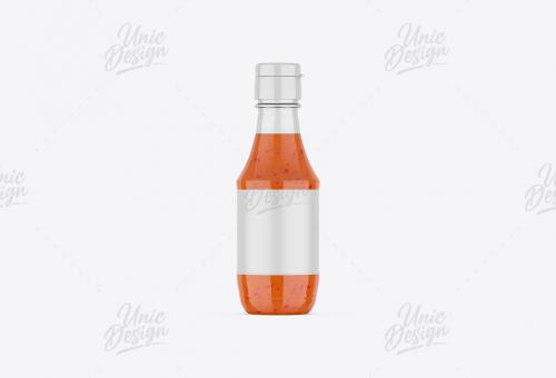 Sweet Sauce Bottle Mockup