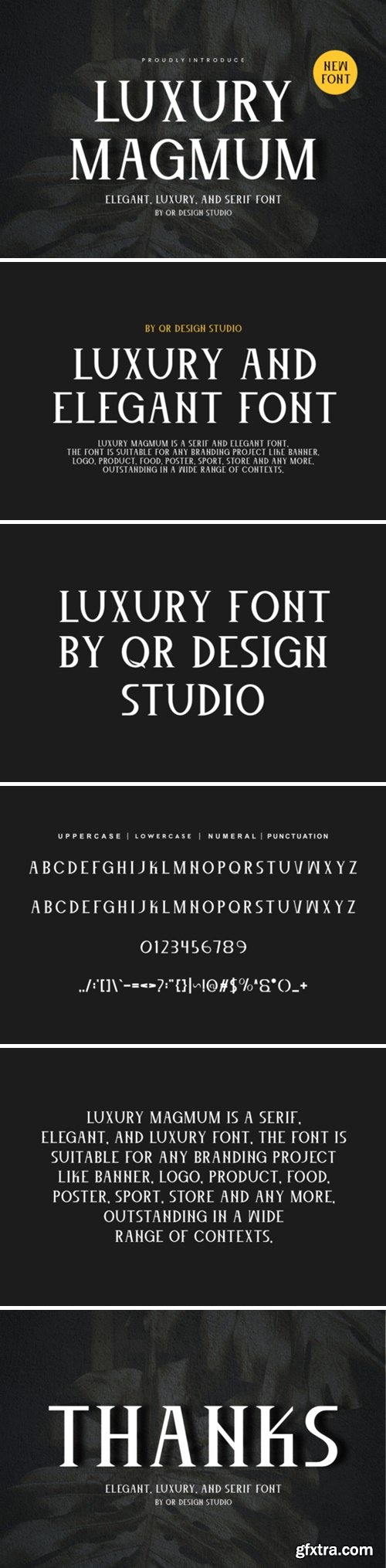 Luxury Magmum Font