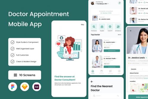 HealthCare - Doctor Appointment Mobile App