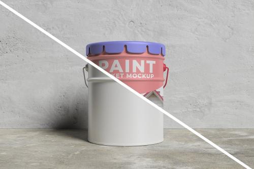 Paint Bucket Mockup